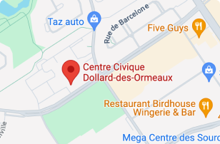 Cégep map